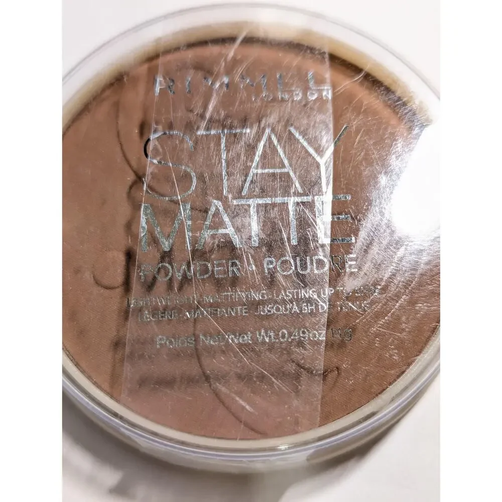Rimmel London Stay Matte Pressed Powder, Pecan 031, Long Lasting Shine Control